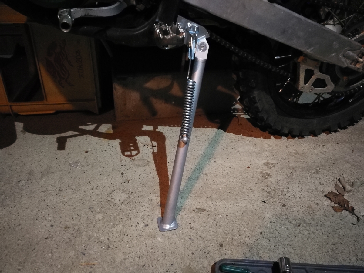 【中古】kawasaki KX100 KX85 サイドスタンド キックスタンド kickstand sidestandの落札情報詳細