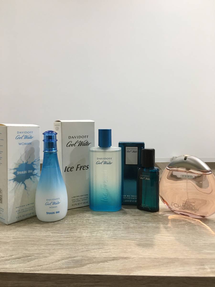 【新品】3352 ダビドフ DAVIDOFF クールウォーター 香水 フレグランス COOL WATER 他 まとめ セット woman