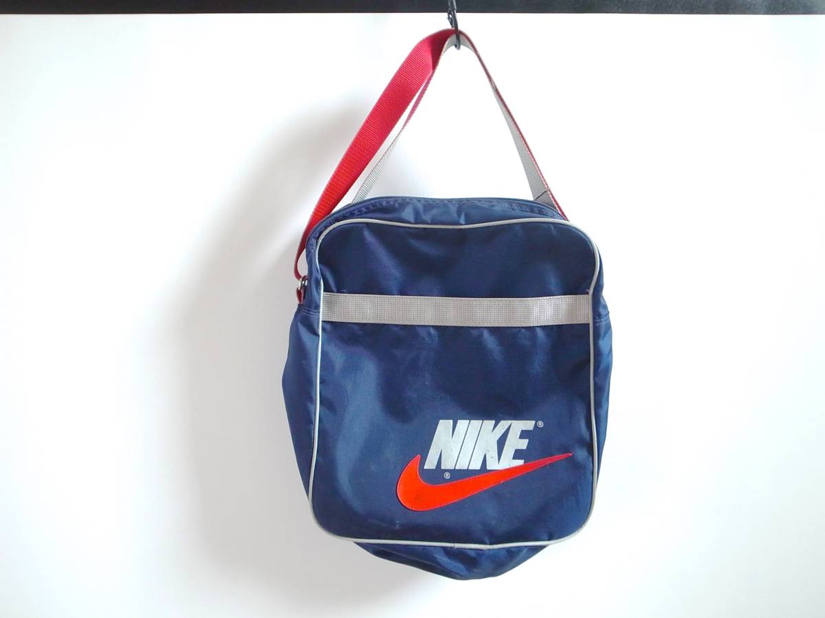 70s 80s NIKE ビック スウッシュ ナイキ ショルダーバッグ バッグ バック AIR ヴィンテージ 鞄 かばん ビンテージ エアー