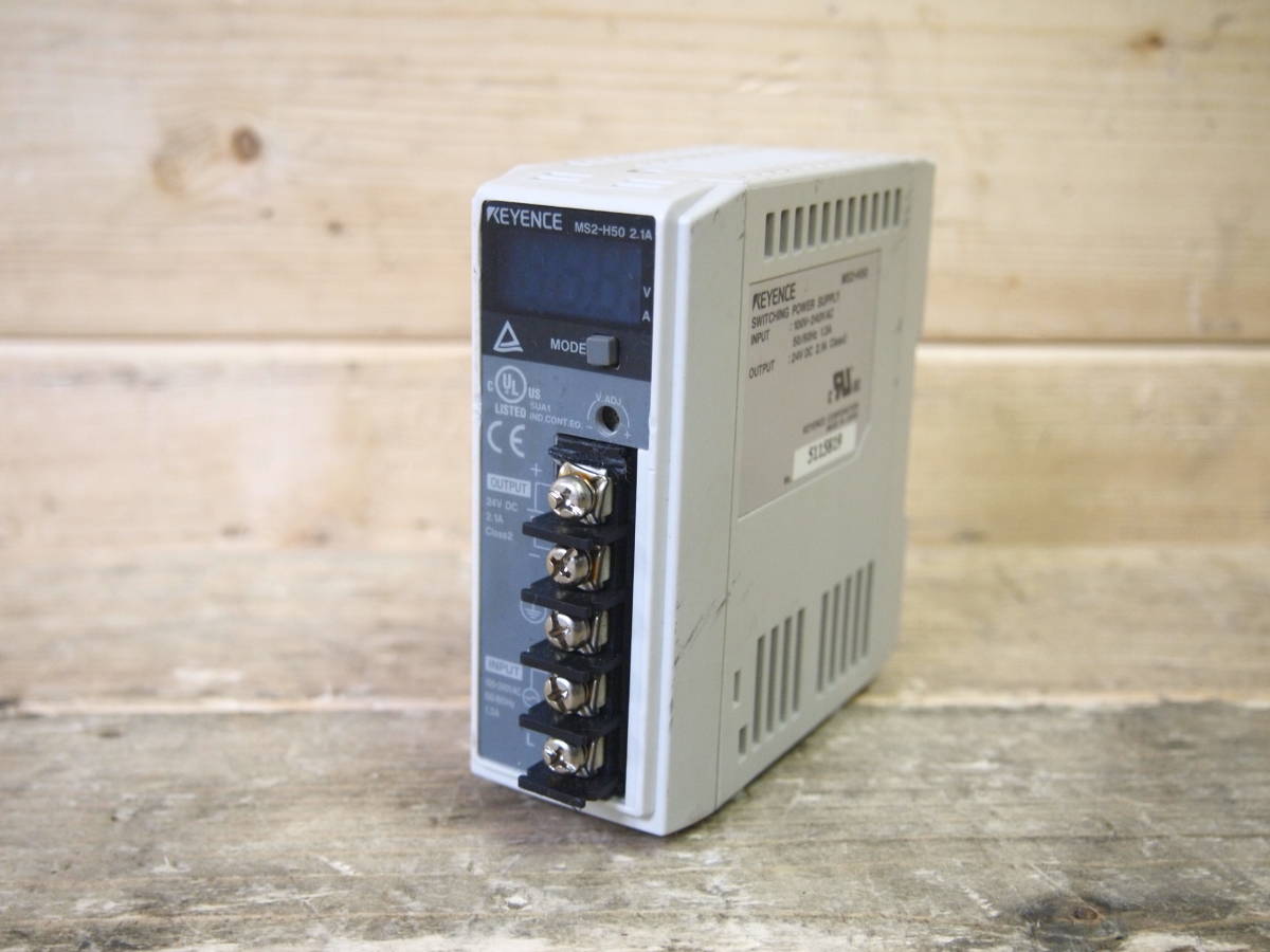 KEYENCE キーエンス MS2H50 パワーサプライ 100V→24Vの落札情報詳細 ヤフオク落札価格検索 オークフリー