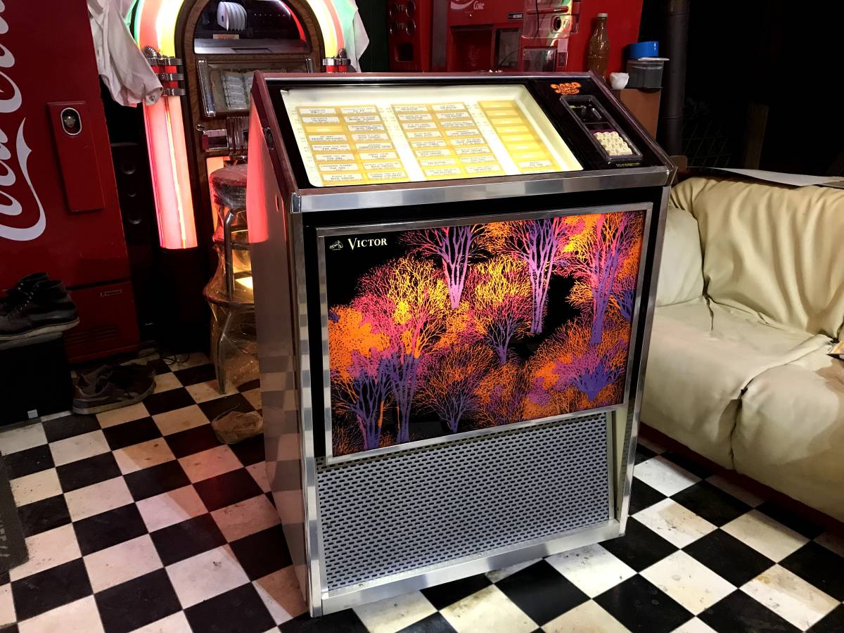 ビクター ジュークボックス JUKEBOX JB3200 50Hz 昭和 レトロ アメリカン 即決の場合全レコード300枚付けますの落札情報