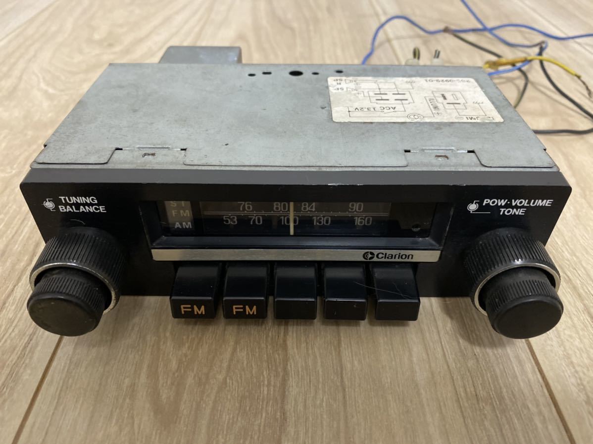 旧車 カーラジオ FM AM カーオーディオ