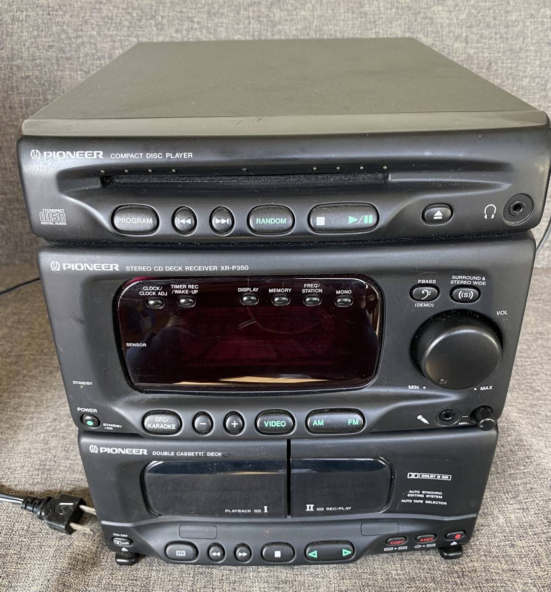 日立ローディ LoD MDT3210 カセットレシーバーアンプHYBRID TUNER DECK オートリバース FM/AM 23W