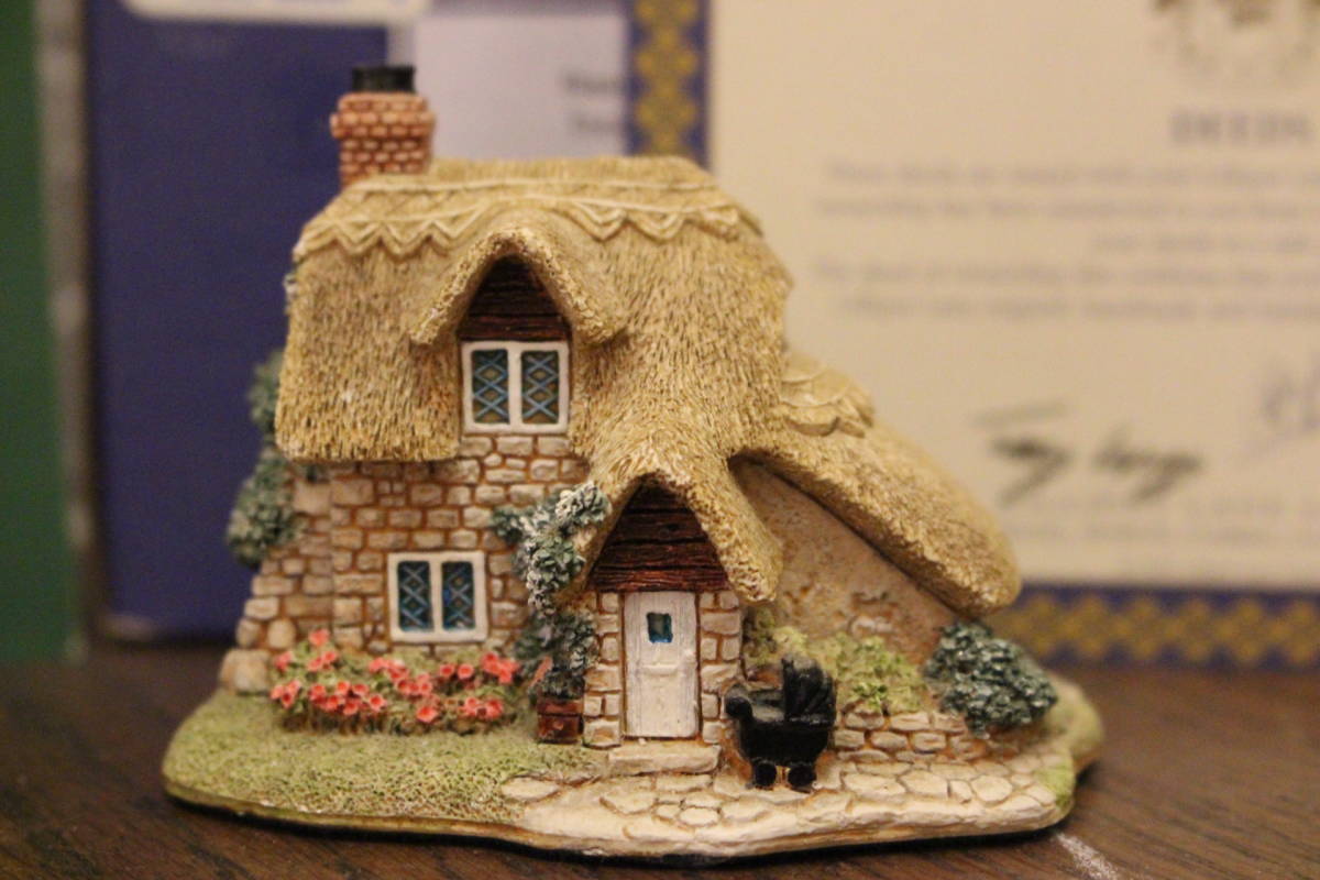 【やや傷や汚れあり】1スタ 訳あり 英国製 ☆ LILLIPUT LANE リリパット レーン ☆ APPLE JACK COTTAGE