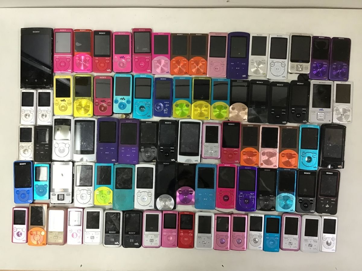 【傷や汚れあり】SONY NWA847 NWA828 他 ソニー walkman ポータブルオーディオプレーヤー MP3プレーヤー 83点