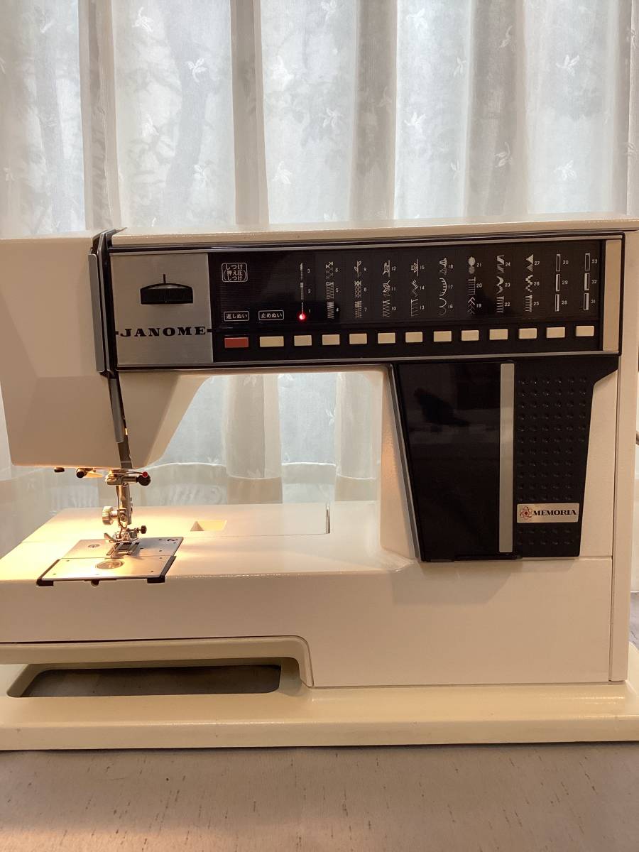 【傷や汚れあり】JANOME ジャノメ ジャノメミシン Memory CRAFT コンピュータミシン メモリークラフト 付属品あり 6500