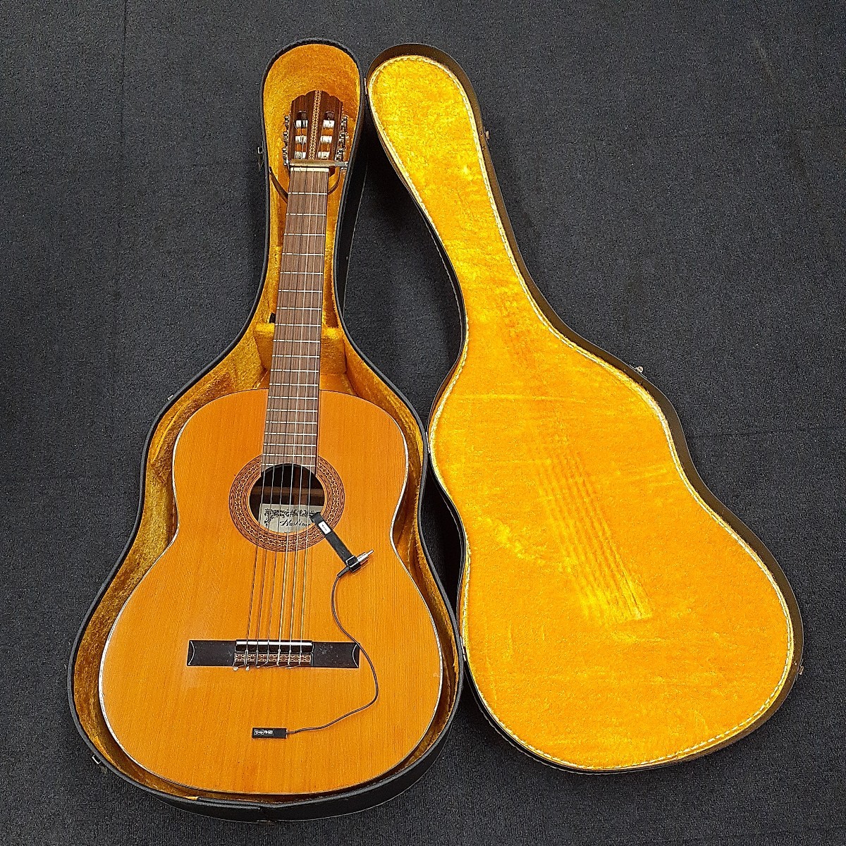 【やや傷や汚れあり】Hashimoto Guitar G220 ハシモトギター クラシックギター 楽器 ハードケース付き あの落札情報詳細