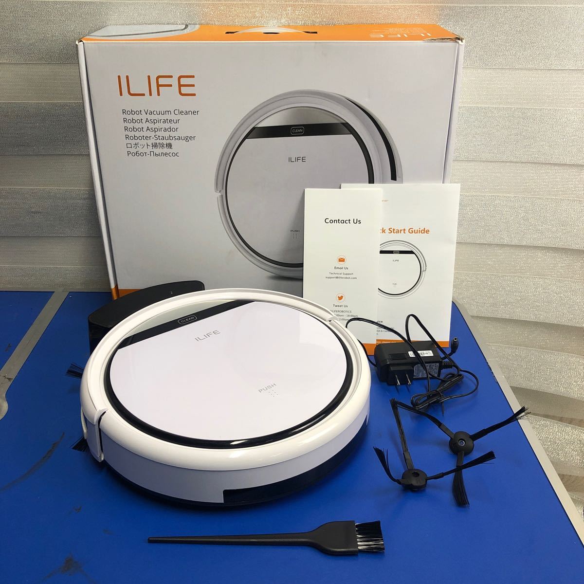 【目立った傷や汚れなし】アイライフ ILIFE 真空ロボットクリーナー Robot Vacuum Cleaner Beetles series
