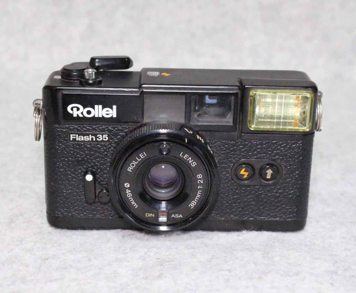 【やや傷や汚れあり】[is02]カメラ Rollei Flash 35 38mm f2.8 ローライ CAMERAの落札情報詳細 ヤフオク