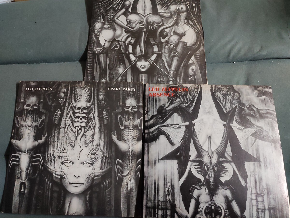 【傷や汚れあり】Led Zeppelin/レッドツェッペリン Knebworth II ＆ SPARE PARTS ＆ ABSENCE レコード3枚セットの落札情報詳細 ヤフオク落札価格