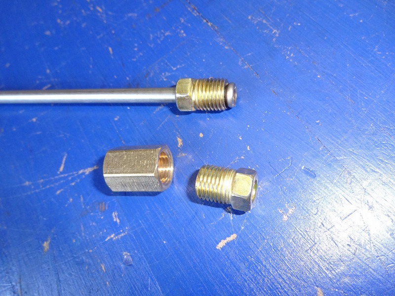 【新品】ブレーキパイプ補修用ジョイントパイプ 4.7mm フレアナット ブレーキフィッティング 各種御座います！出来るだけ丁寧に対応します。の