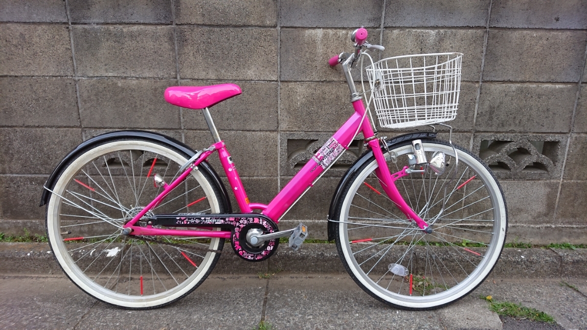 √100以上 自転車 ピンク かわいい 752433可愛い 自転車 ピンク wallkikowetelu