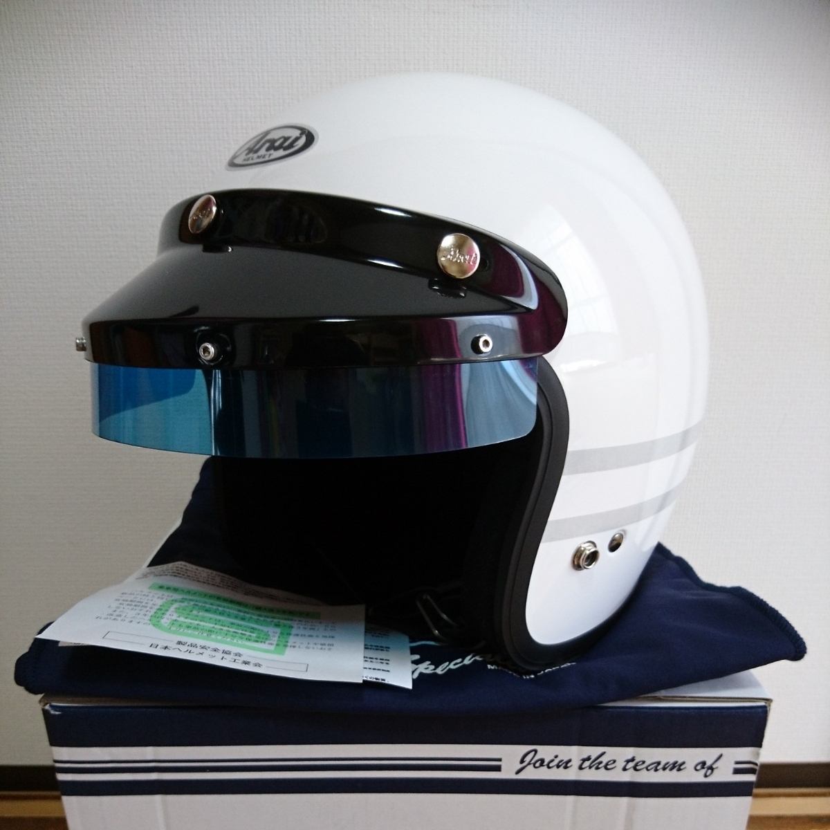 アライ(Arai) ピーコック バイザー ブラック ヘルメット ヘルメット