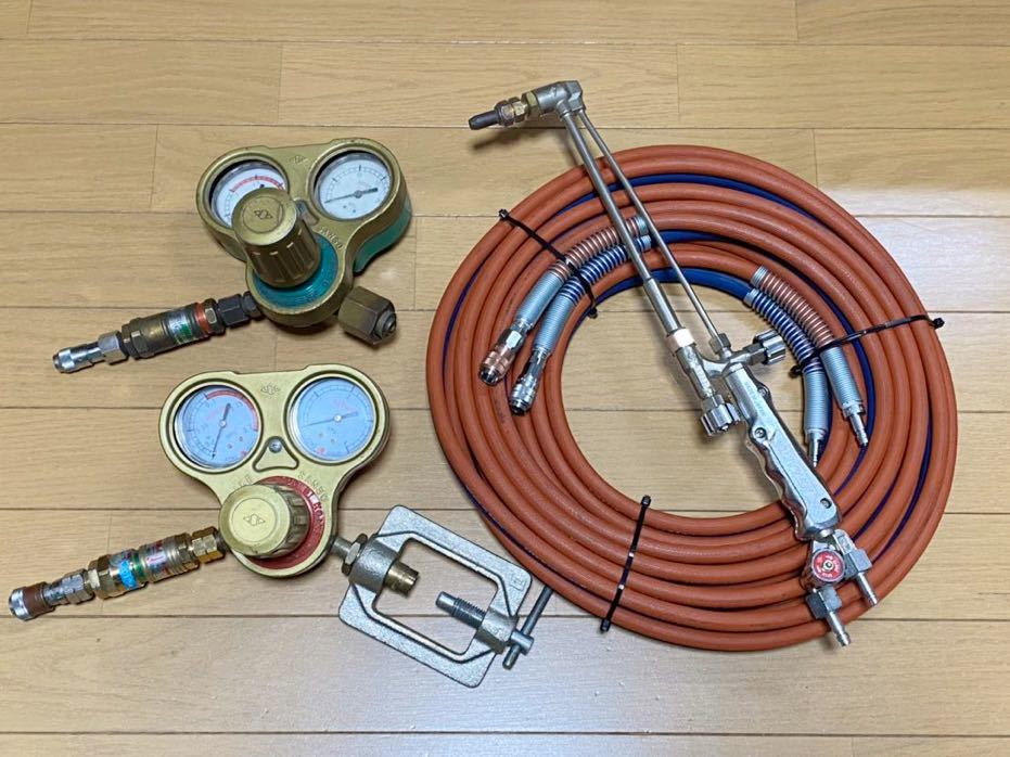 お買い得！】 ※いのうえ様専用ガス切断機、調整器、ホース一式 ガス