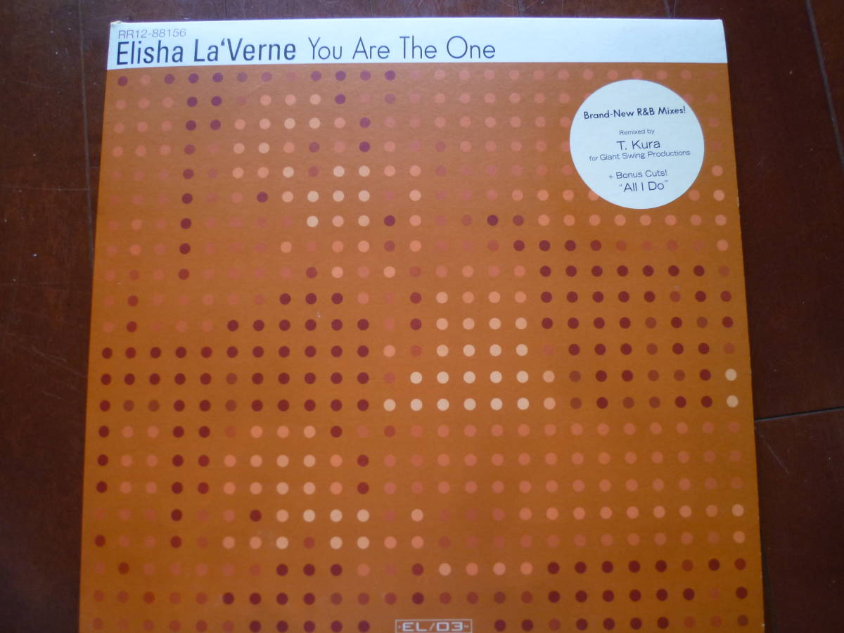 【目立った傷や汚れなし】12インチ3枚 ELISHA LA' VERNE / YOU ARE THE ONE / SAY YEAH / DON