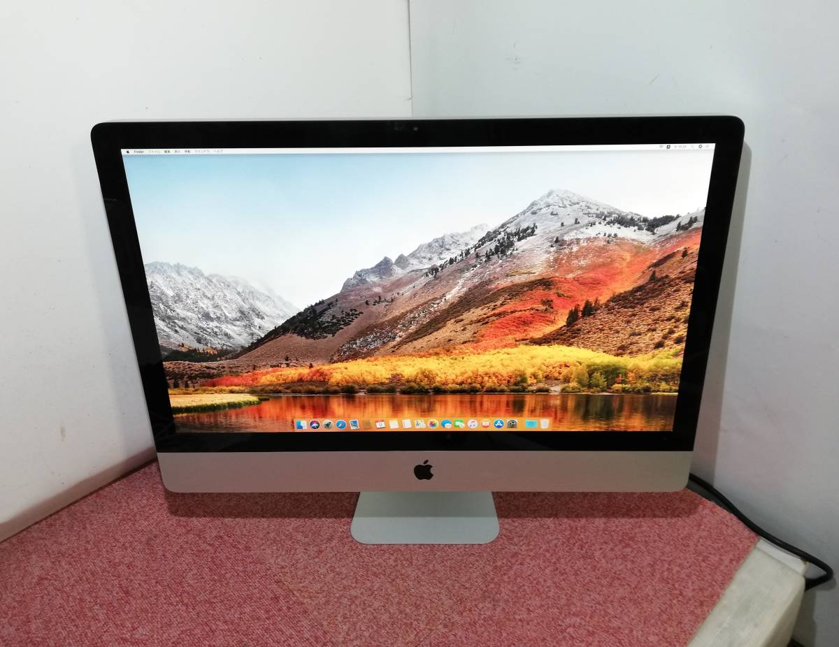 【全体的に状態が悪い】ジャンク iMac 21.5インチ（Mid 2011） Core i5 2.5GHz/4GB MC309J/A の落札