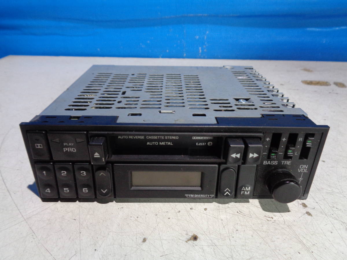 【傷や汚れあり】ny015★Clarion クラリオン PN9188C カセットテープデッキ カーステレオ 日産 純正 現状品 ジャンク の