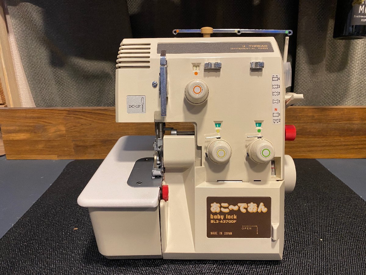 【傷や汚れあり】【JUKI baby lock BL34370DF あこーでおん ロックミシン 電源コード欠品 ジャンク 中古】 の落札情報