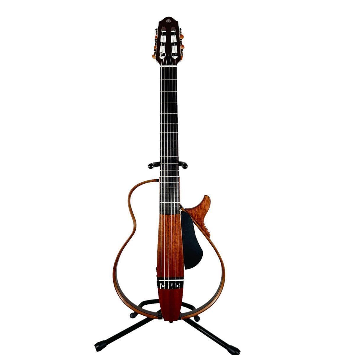 【未使用に近い】極美品 YAMAHA ヤマハ サイレントギター SLG200N アコースティックギター クラシックギター ギター 楽器 YCJ