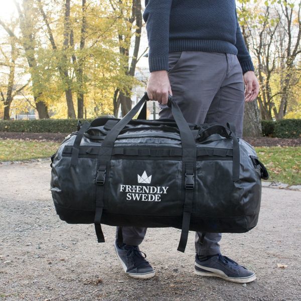 【新品】【即決】北欧発 「The Friendly Swede」ダッフルバッグ ボストンバッグ 大容量バッグ 耐水バッグ 3wayバッグ