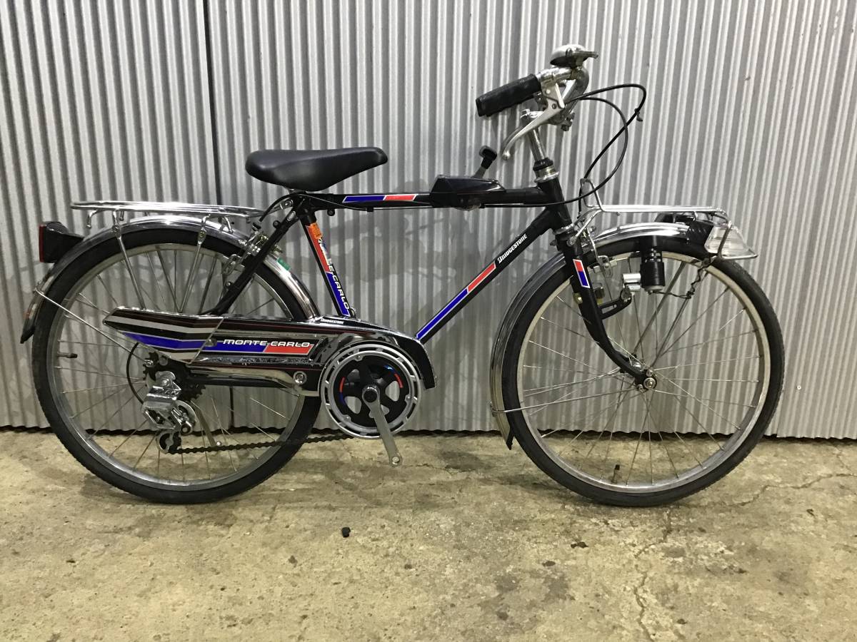 【中古】値下げ! ブリヂストン モンテカルロ スーパーカー自転車 フラッシャー 昭和 レトロ の落札情報詳細 ヤフオク落札価格情報 オークフリー