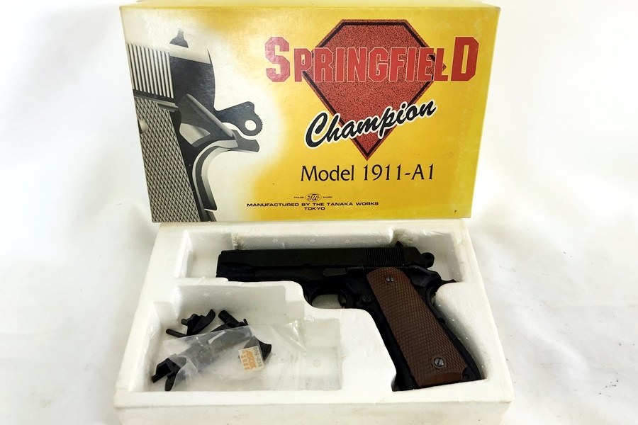 東京)タナカ スプリングフィールドM1911A1チャンピオン ガスブローバック の落札情報詳細 ヤフオク落札価格情報 オークフリー