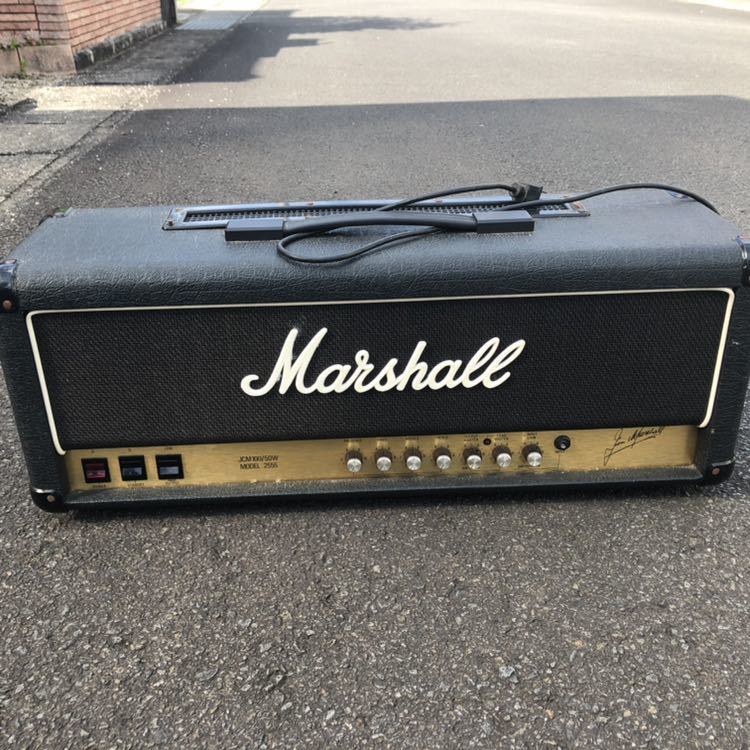 名機 Marshall JCM 2555 Black Jubilee ブラックジュビリー 100w 50w マーシャル アンプ ヘッド 直接