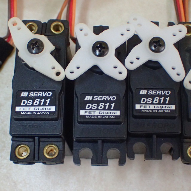JR PROPO サーボ DS811 計6個set RC ラジコンパーツ Servo 破損有り 動作OK 現状品【10 の落札情報詳細