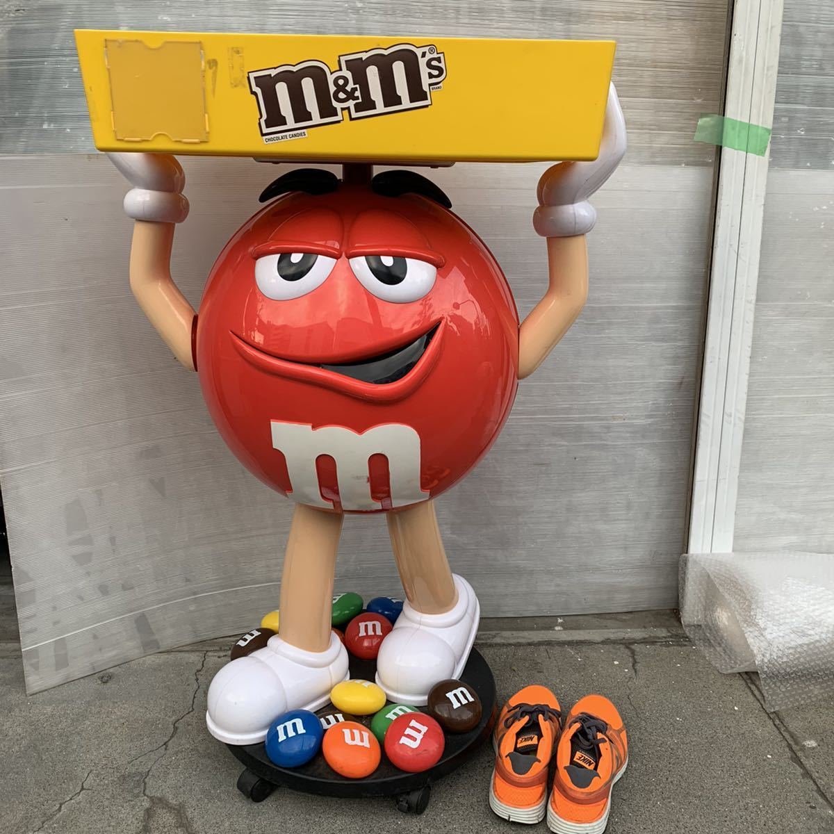 クリアランス純正 m&m´s エムアンドエムズ 店頭ディスプレイ レッド blog.knak.jp