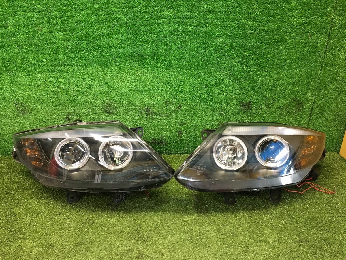 【M管理60331 H17 BMW Z4 BT22】★E85 社外 SONAR ヘッドライト イカリング 左右セット★SK3301103Z03 SK3302103Z03の落札情報詳細