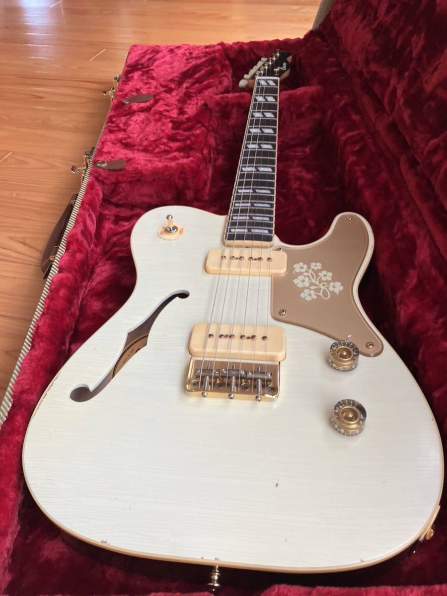 【未使用に近い】Bruno guitars TN295 アンティークホワイト ゴールドパーツの落札情報詳細 ヤフオク落札価格検索 オークフリー