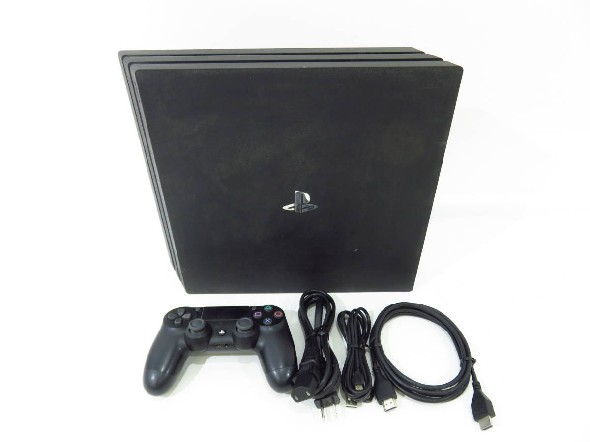 【傷や汚れあり】n3732k 【ジャンク】 SONY PlayStation 4 Pro PS4Pro CUH7100B 1TB 【動作確認・初期化済み】 [051000100]の落札情報
