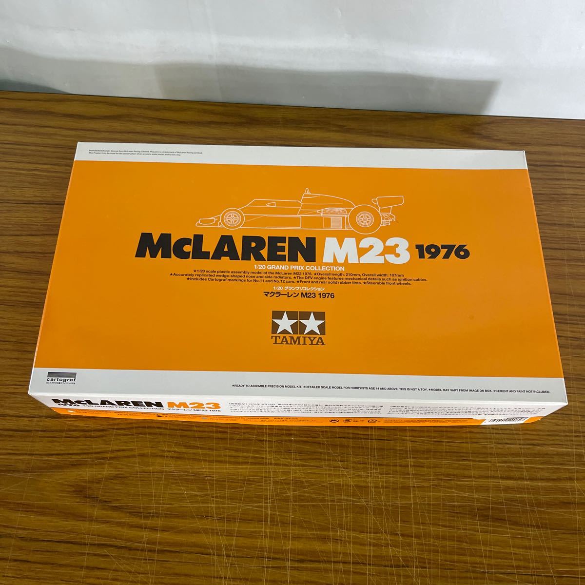 【未使用に近い】マクラーレン M23 1976 （1/20スケール グランプリコレクション No.62 20062）の落札情報詳細