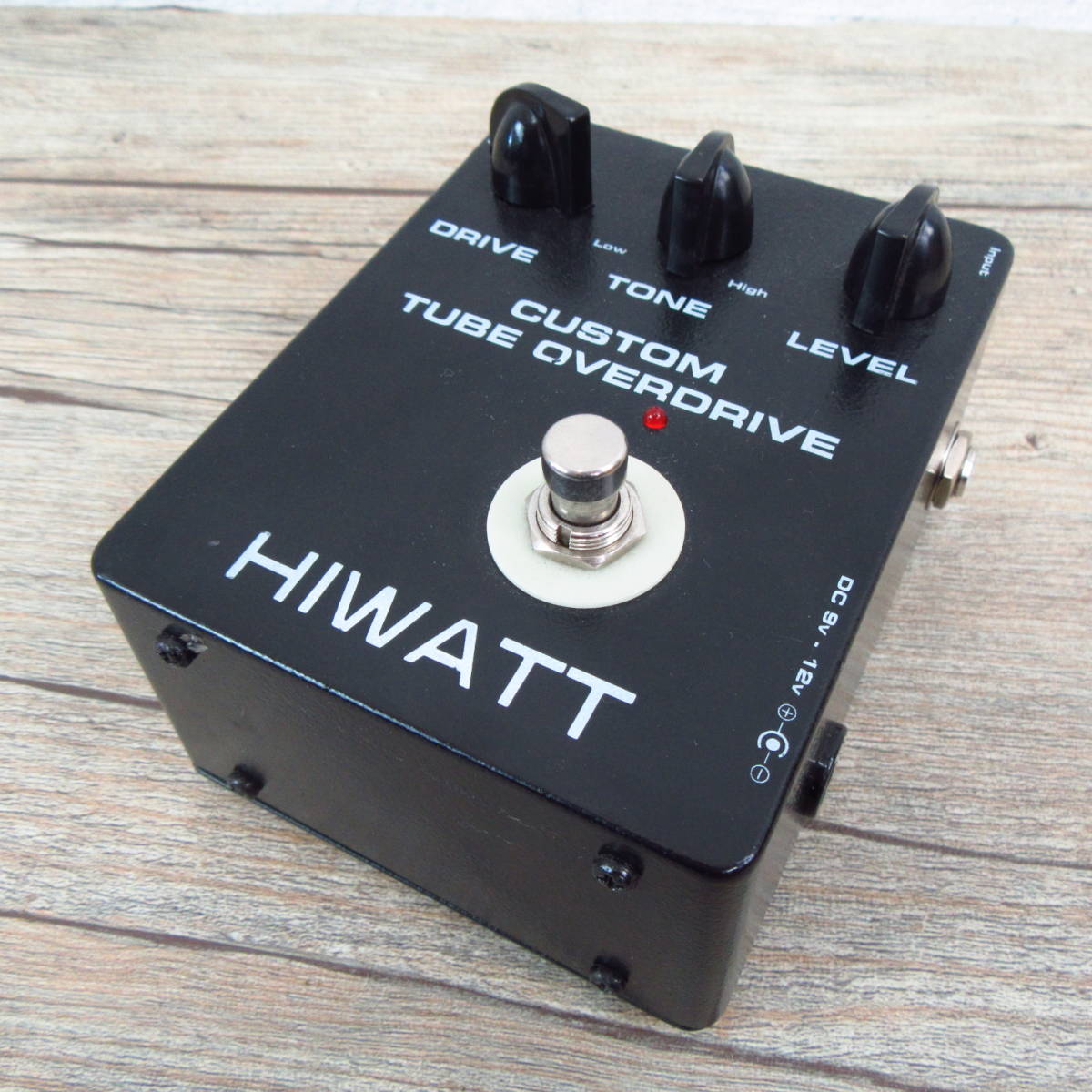 HIWATT CUSTOM TUBE OVERDRIVE ハイワット カスタム チューブ オーバードライブ 真空管 エフェクター ペダル 楽器