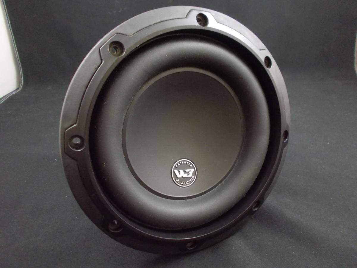 【中古品】JL AUDIO 6.5インチ (16.5cm) 小口径サブウーファー 6W3v34 4ΩSVC サブウーハー スピーカー JL