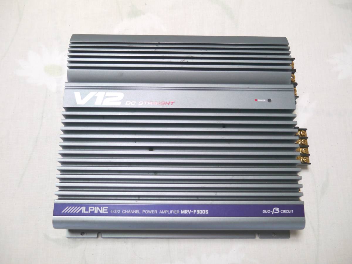 【傷や汚れあり】ALPINE アルパイン MRV−F300S 4/3/2 CHANNEL POWER AMPLIFIERの落札情報詳細