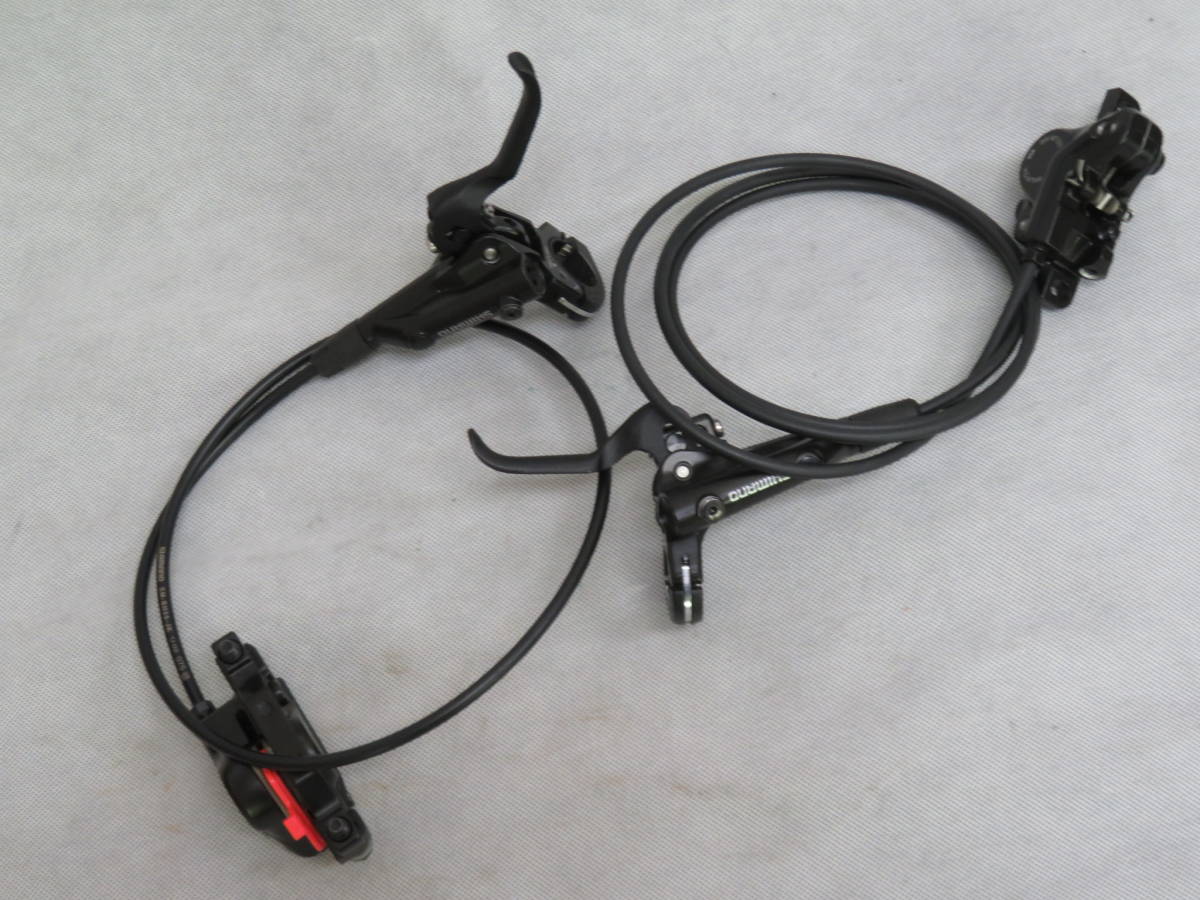 【未使用に近い】★2.新車外し MTB GIANT XTC SLR29 ブレーキセット フロント リア レバー SHIMANO シマノ