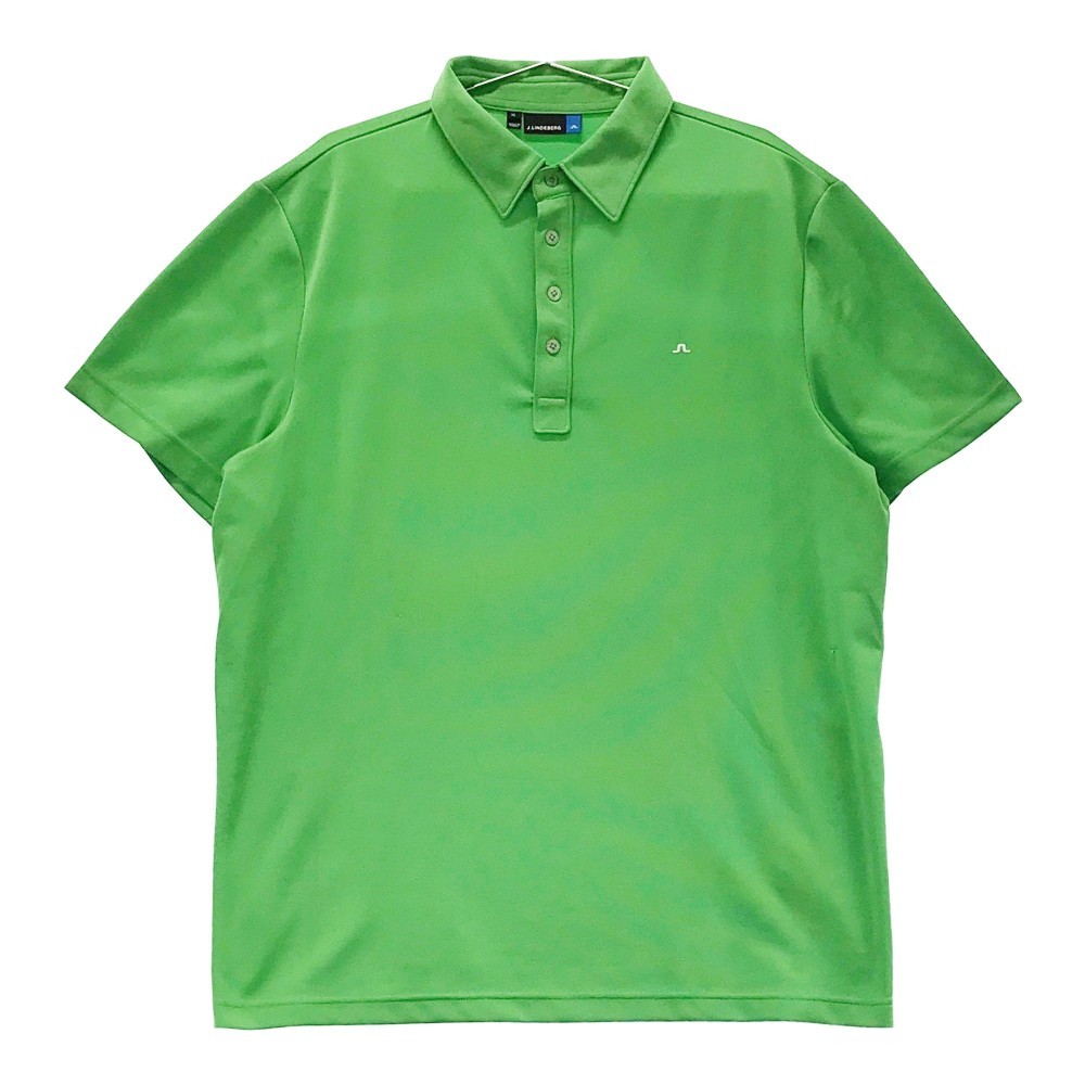 【やや傷や汚れあり】【1円】J.LINDEBERG ジェイリンドバーグ半袖ポロシャツグリーン系 XL [240001797737]の落札情報