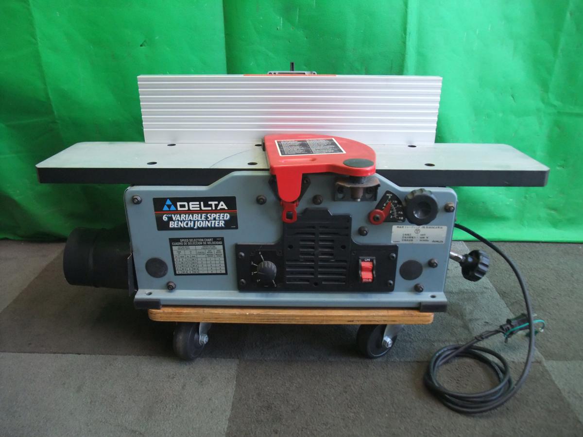 【中古】★デルタ DELTA 6 VARIABLE SPEED BENCH JOINTER SH2050 37070 卓上 手押しカンナ盤★ の落札情報詳細 ヤフオク落札価格情報 オークフリー