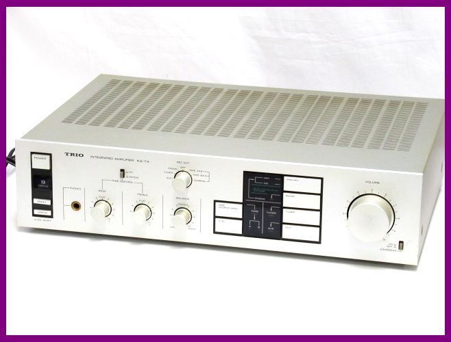 TRIO/トリオ プリメインアンプ KA7X/動作品/全端子音出しOK/接点清掃済/オーディオ/音響機器＃13284002の落札情報詳細