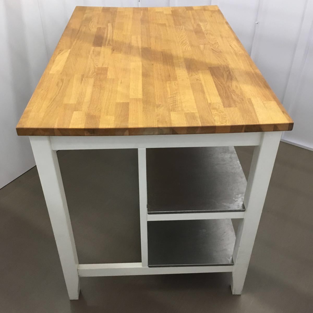 31％割引ホワイト系【完売】 IKEA STENSTORP アイランドキッチン イケア キッチン収納 収納家具ホワイト系OTA.ON