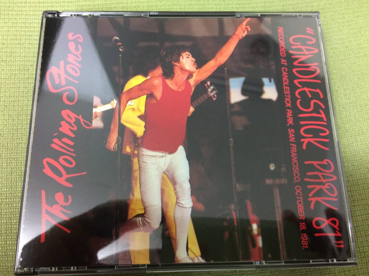 THE ROLLING STONES / CANDLESTICK PARK 81 / 2CD / IMPCD 03233 / RECORDED AT CANDLESTICK PARK