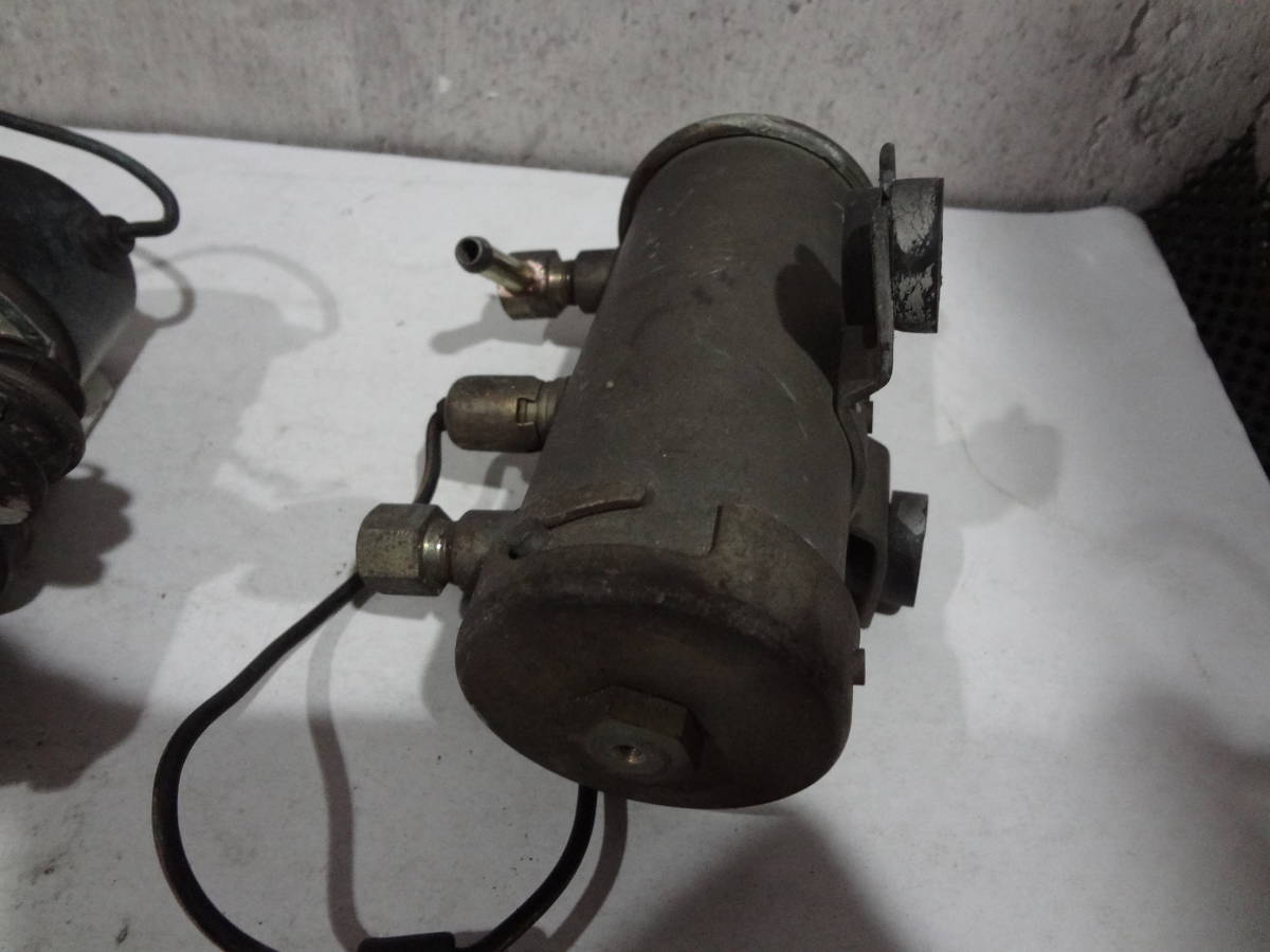 旧車 電磁ポンプ FUEL PUMP 電気式 燃料ポンプ 12V 3点 三菱 JIDOSHA KIKI ビンテージ 中古部品 の落札情報詳細 ヤフオク落札価格情報 オークフリー