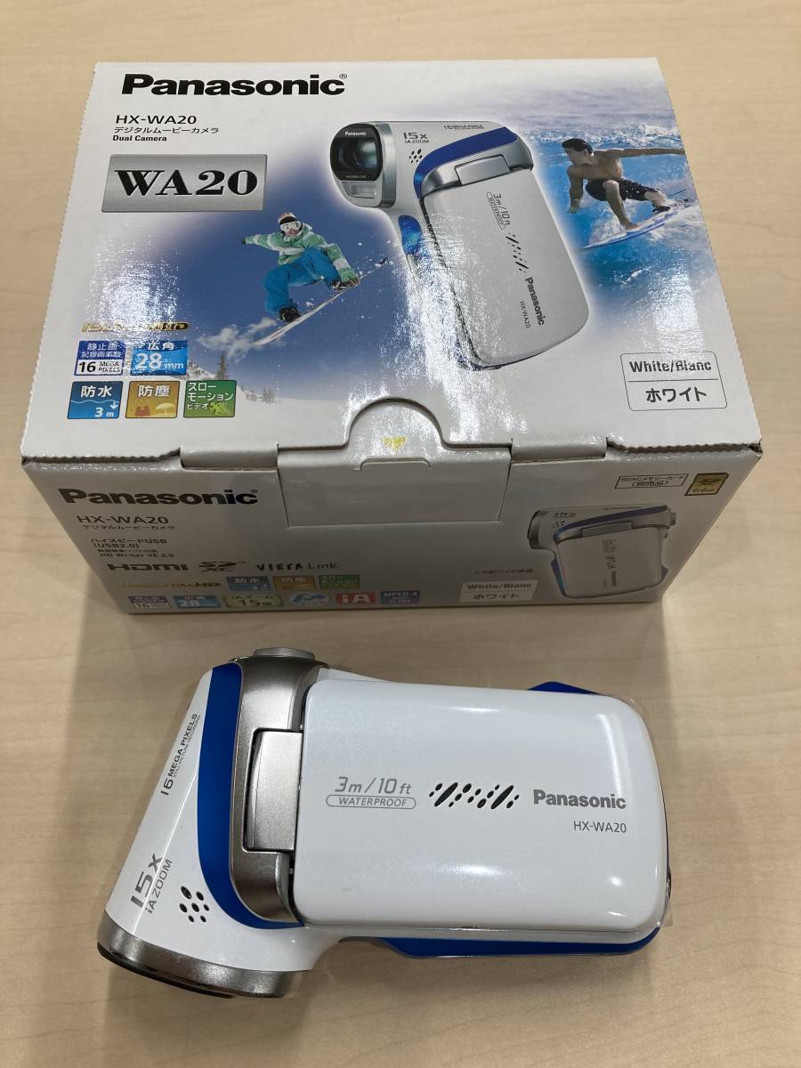 【やや傷や汚れあり】Panasonic HXWA20 デジタルムービーカメラ 中古 の落札情報詳細 ヤフオク落札価格情報 オークフリー