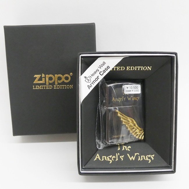 【未使用】Zippo ジッポ Heavy Wall Armor Case The Argel's Wings アーマーケース エンジェル