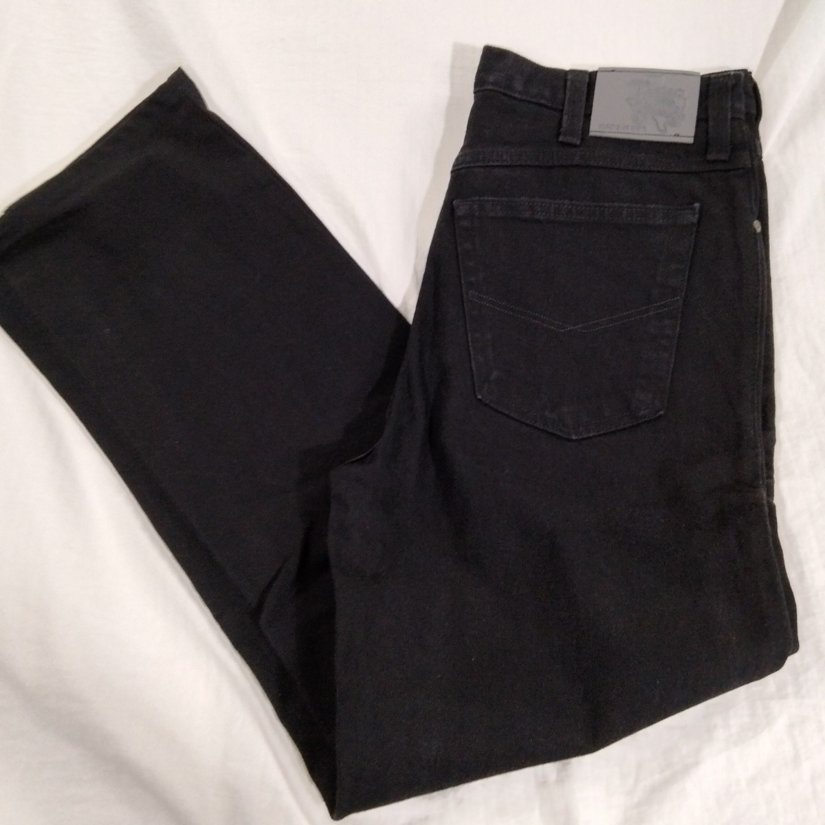 【未使用】テキサス ジーンズ TEXAS JEANS slim Black アメリカ usa製 ブラック ジーンズ black demin