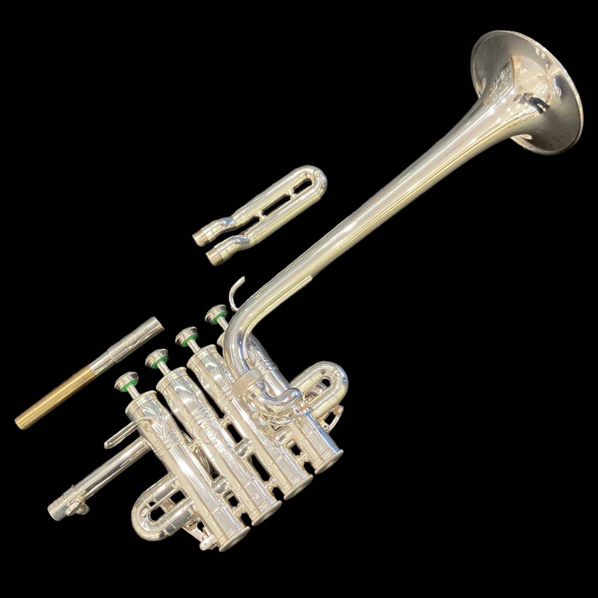 【目立った傷や汚れなし】美品 SELMER セルマー PTP 465 ピッコロトランペット B♭ A管 4本ピストン ケース付きの落札情報