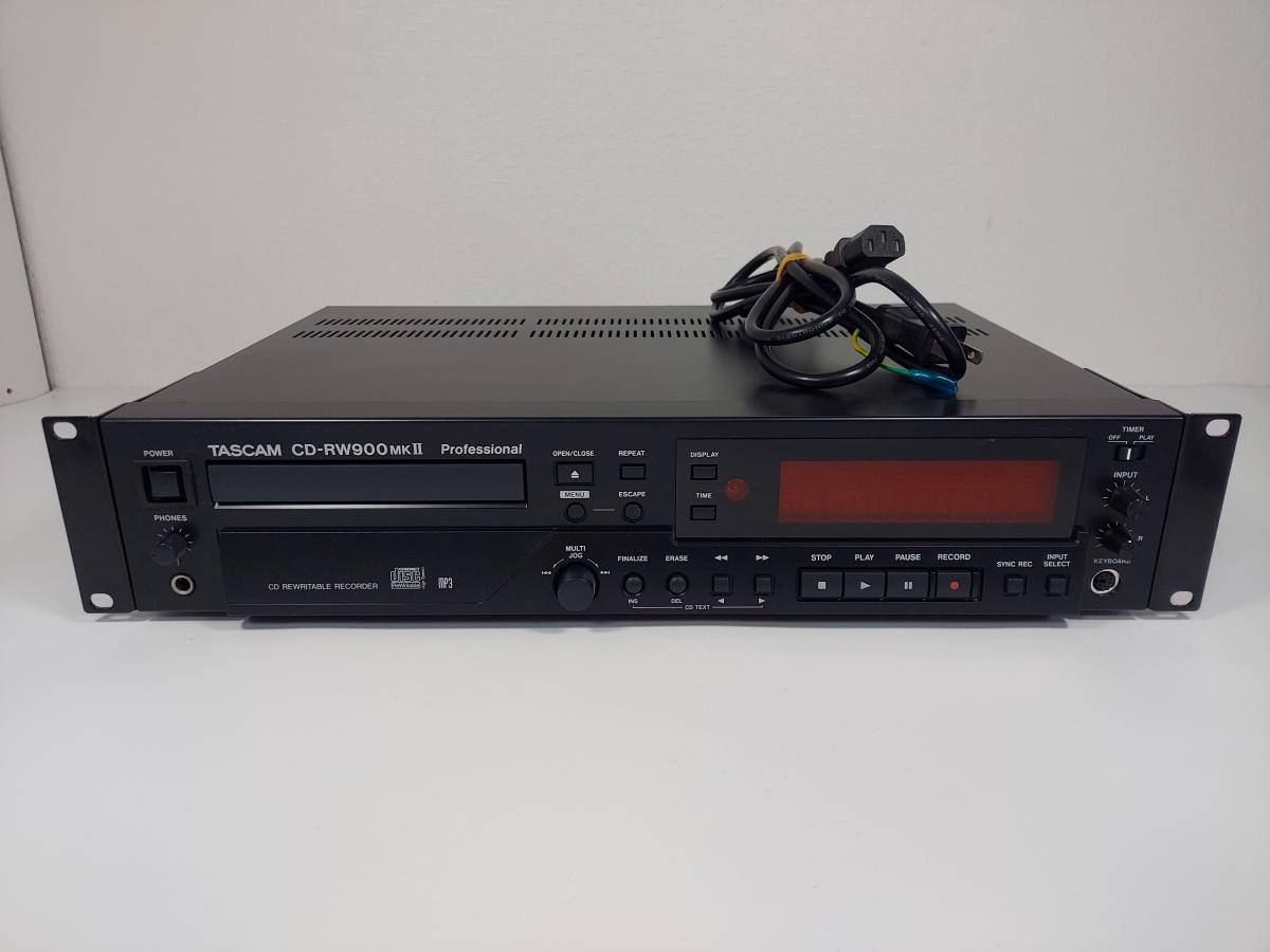 【目立った傷や汚れなし】【 美品 】 タスカム TASCAM CD-RW900Mk2 マーク2 CDプレーヤーの落札情報詳細 - ヤフオク落札