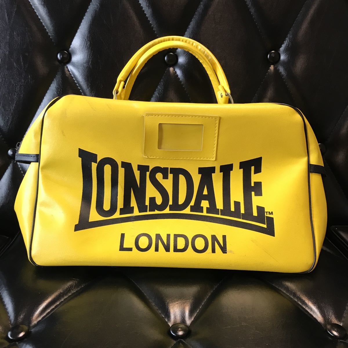 【中古】ロンズデール LONSDALE ホールドールバッグ ボストンバッグ パンク スキンズ マジソンバッグ 古着の落札情報詳細 ヤフオク