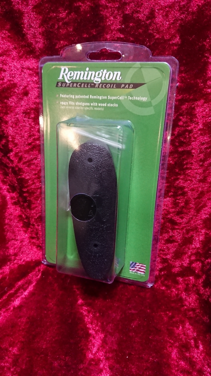 レミントン スーパーセル リコイルパッド ウッドストック Remington M870 M1100 実銃 狩猟 射撃 散弾銃 レミントン